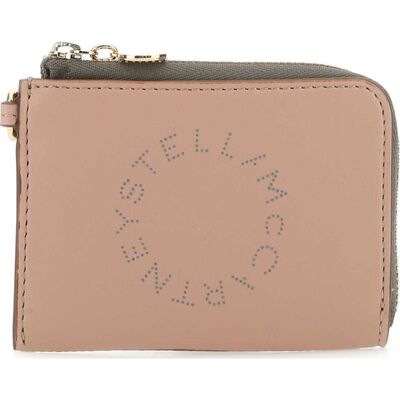 Stella Mccartney 斯特拉·麦卡特尼 女士 卡包 徽标穿孔拉链钱包