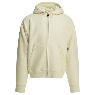 STUSSY 斯图西 男士 SS26 卫衣 白色棉质聚酯运动衫