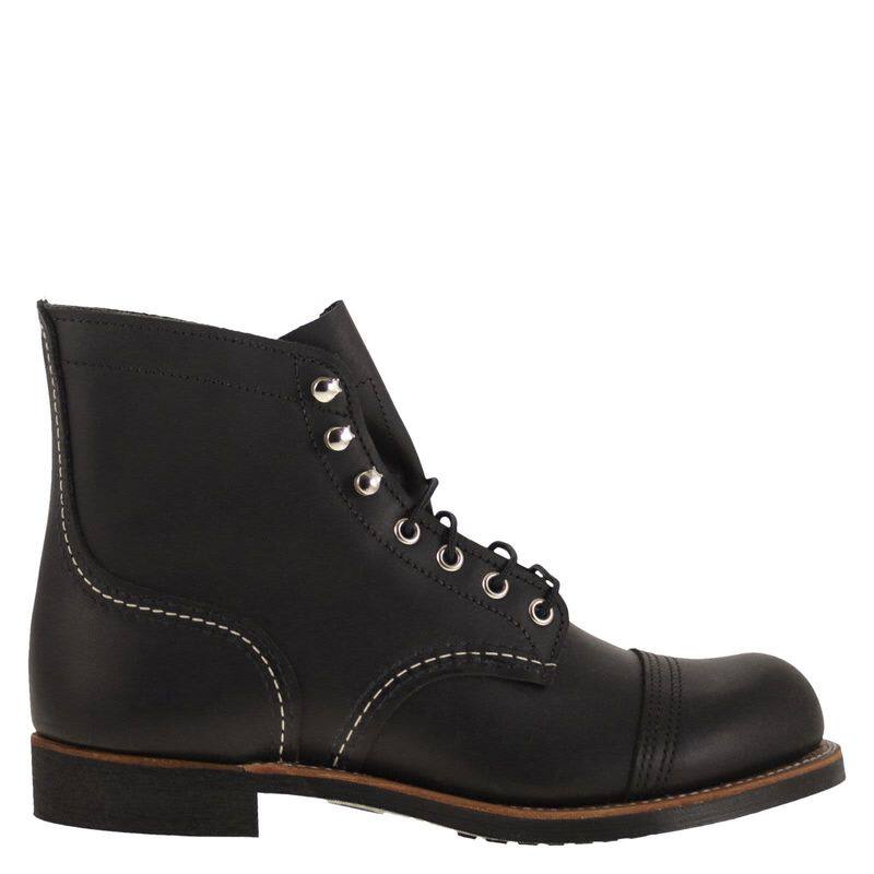 Red Wing Shoes 男士 FW25 短靴 RANGER 铸铁色绑带靴子