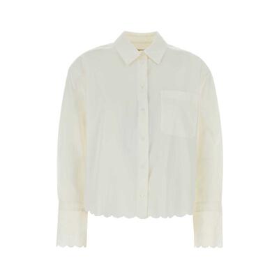 Weekend Max Mara 女士 SS26 衬衫 Neutro 白色府绸