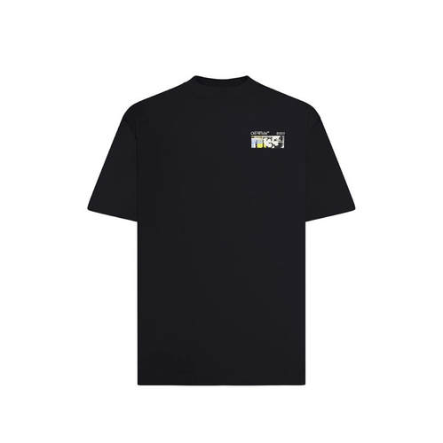 Off-White 男士 FW26 T恤 Polos 米白黑色