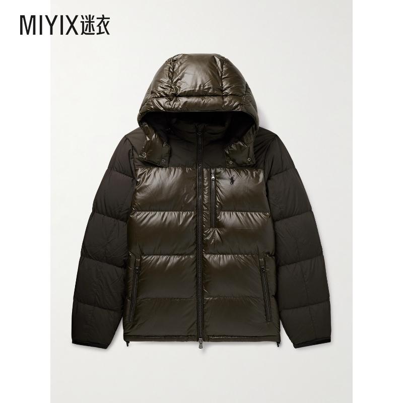 Polo Ralph Lauren拉夫劳伦男款Gorham Glossed-Shell 斜纹修饰绗