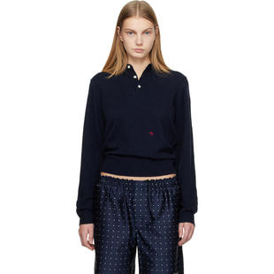 HommeGirls 女士 POLO衫 海军蓝 Polo 衫