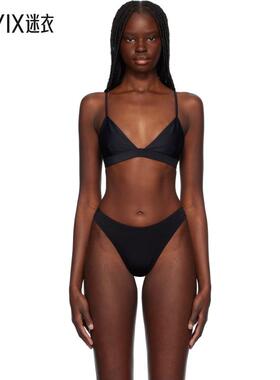 CDLP 女款黑色 Triangle 比基尼上装 迷衣时尚