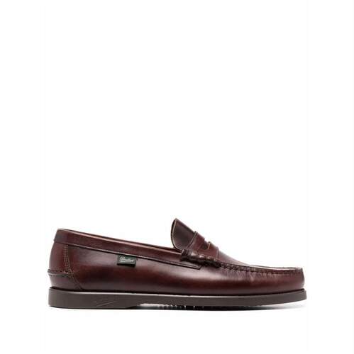Paraboot 柏哈步 男士 FW26 休闲皮鞋 CORAUX 光滑皮质乐福鞋