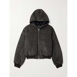 Legacy Bank 男士 夹克 棉质灯芯绒连帽 SS26 Our