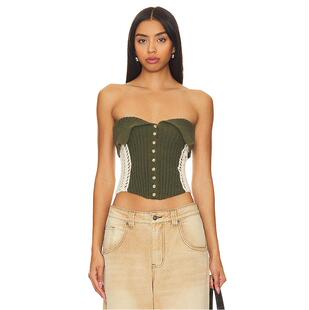 上衣 女士 针织紧身胸衣 London Jaded