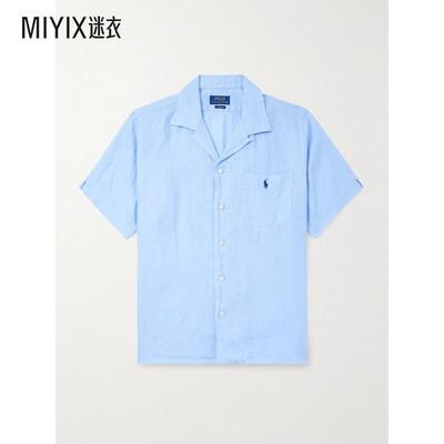 【秋季新品】Polo Ralph Lauren拉夫劳伦 男款短袖衬衫 迷衣时尚