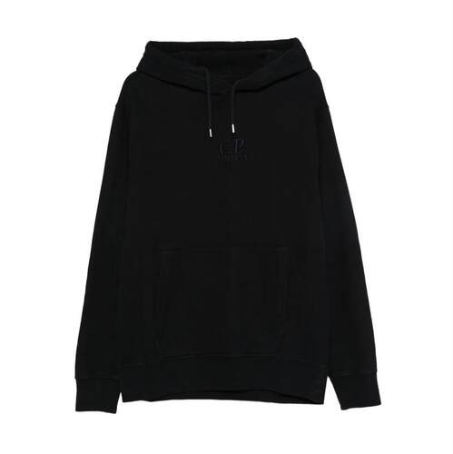 C.P. Company 男士 FW25 卫衣 Logo刺绣棉质连帽衫