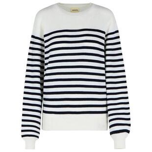 女士 條紋套頭衫 SS25 Viola 毛衣 Khaite