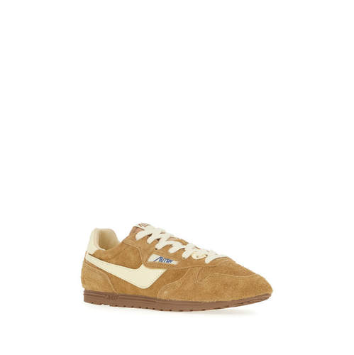 Autry 奥特里 女士 FW26 运动鞋 Ochre Windspin 绒面革