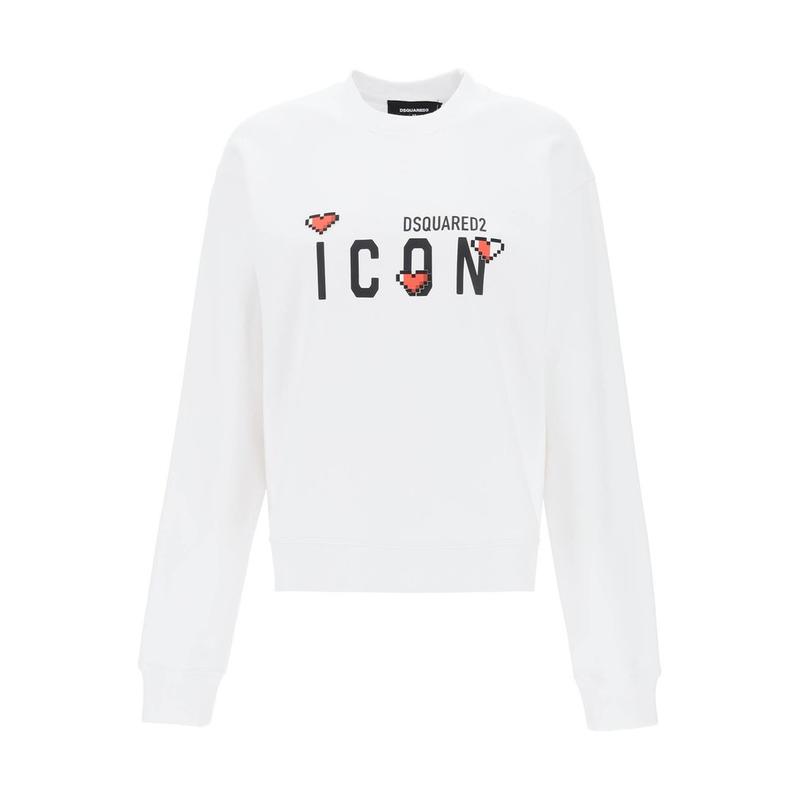 DSquared2 女士 FW23 卫衣 圆领长袖卫衣