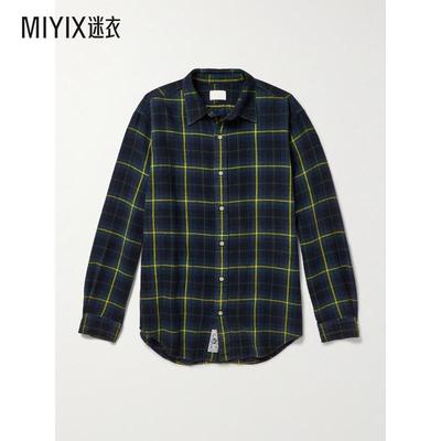 【秋冬新品】Aimé Leon Dore 男款格纹棉质法兰绒衬衫 迷衣时尚