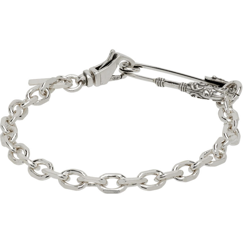 Emanuele Bicocchi 男士 手链 Arabesque Pin 手链