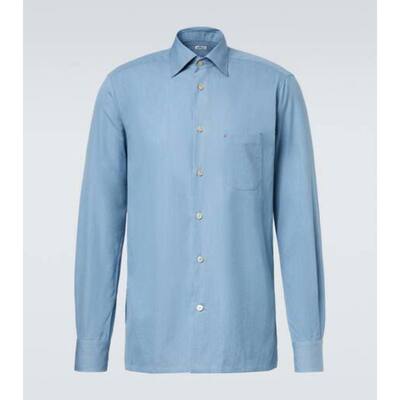 Kiton 男士 衬衫 棉质衬衫