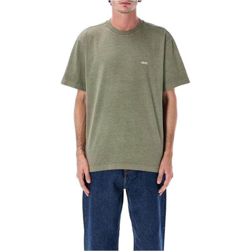 OBEY 男士 FW25 T恤 服从小写字母颜料