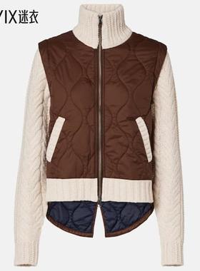 Veronica Beard 女款Patra 绗缝羊毛饰边夹克 迷衣时尚