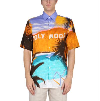Etro 艾绰 男士 SS23 衬衫 CALIFORNIA 印花