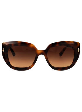 Tom Ford 汤姆·福特 女士 SS25 太阳镜 雪茄色醋纤太阳眼镜