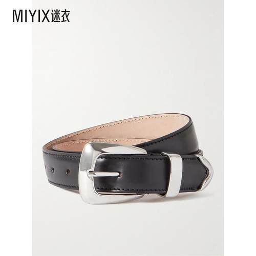 [秋冬新品]Khaite 女款Benny 皮革腰带 迷衣时尚