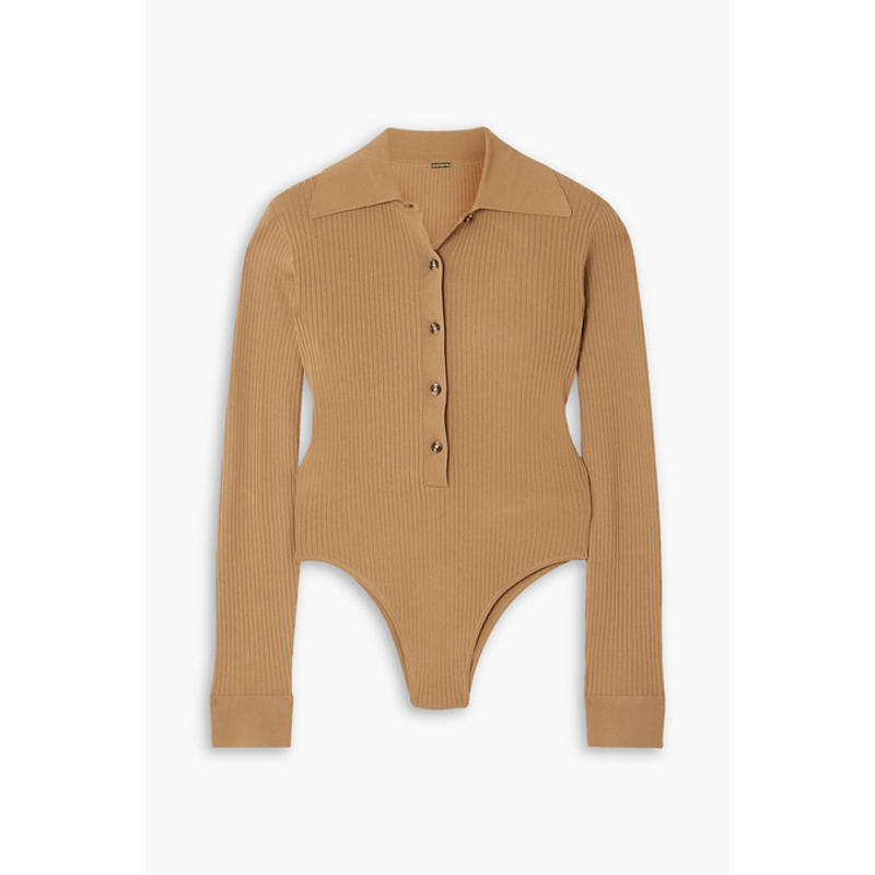 Dodo Bar Or 女士 连体衣 Lara 剪口罗纹针织连体衣