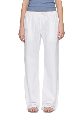 Matteau 女士 长裤 白色抽绳长裤