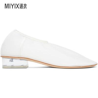 Studio Amelia 女士白色 Vestige 芭蕾鞋 迷衣时尚