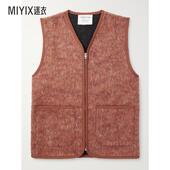 Kind 迷衣时尚 男款 磨毛初剪羊毛混纺马甲 Guise Valur