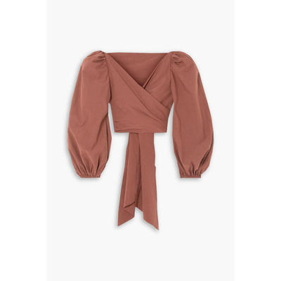 Johanna Ortiz 女士 上衣 Voodoo Child 棉质府绸裹式上衣