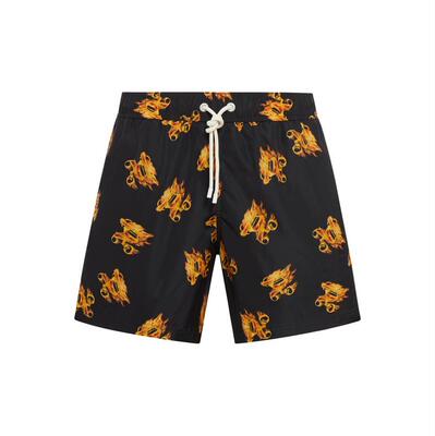 Palm Angels 棕榈天使 男士 SS24 泳裤 Burning 字母印花