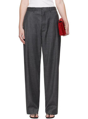 R2W 女士 长裤 灰色 Lopez Striped