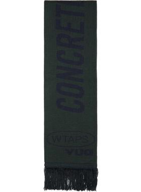 WTAPS 男士 围巾 绿色  海军蓝 Evasion