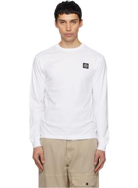 Stone Island 石头岛 男士 T恤 白色 2100031 60/2 Cotton Jersey