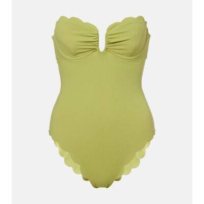 Marysia 女士 连体泳衣 Lisbon 齿纹泳衣