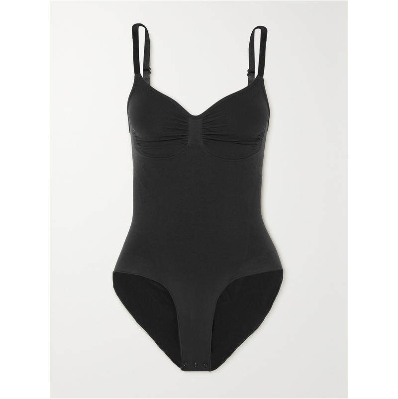 SKIMS 女士 CO 连体衣 Sculpt Brief - Onyx 无缝图片