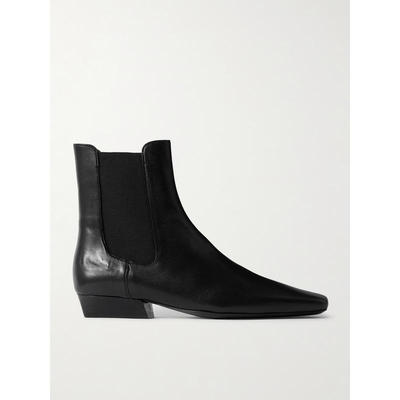 Staud 女士 切尔西靴 Wally 皮质切尔西靴