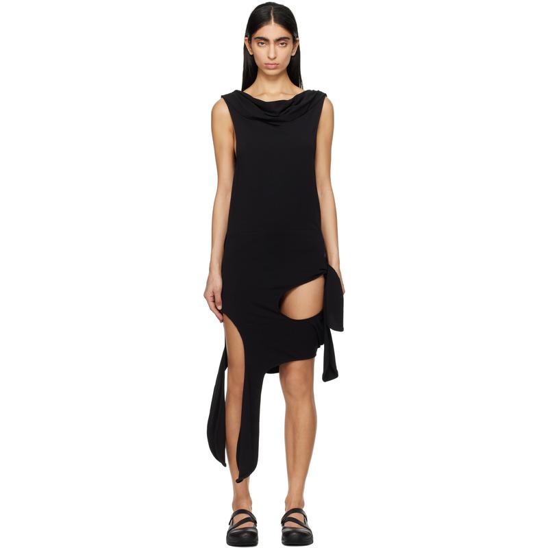 OPEN YY 女士 短款连衣裙 黑色 Deconstructed 连衣裙
