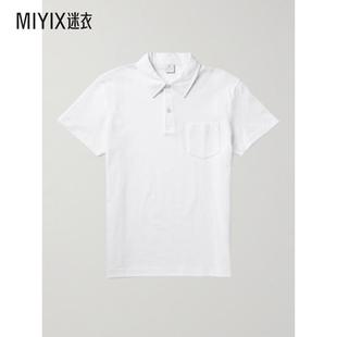 迷衣时尚 Sunspel 棉质网纱Polo衫 男士 Riviera