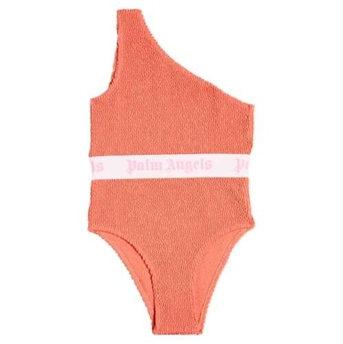 Palm Angels 棕榈天使 中性（儿童） 连体泳衣 徽标单肩泳衣童装