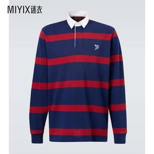 Ralph 男款 Polo Lauren拉夫劳伦 条纹棉质Polo衫 迷衣时尚