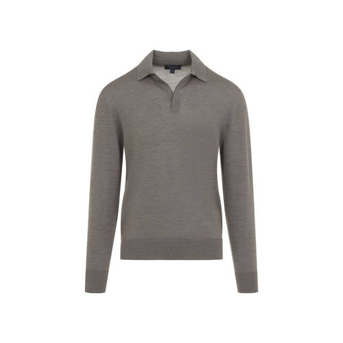 SEASE 男士 FW26 毛衣 Lasca 初剪羊毛Polo衫
