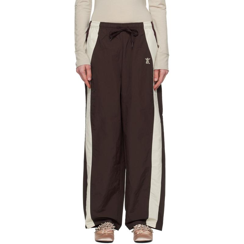 OPEN YY 女士 运动长裤 棕色  驼色 YY Color Block 运动裤