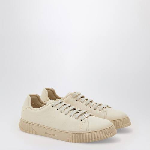 Ferragamo 菲拉格慕 男士 SS25 运动鞋 MASCARPONE-COLORED 皮质