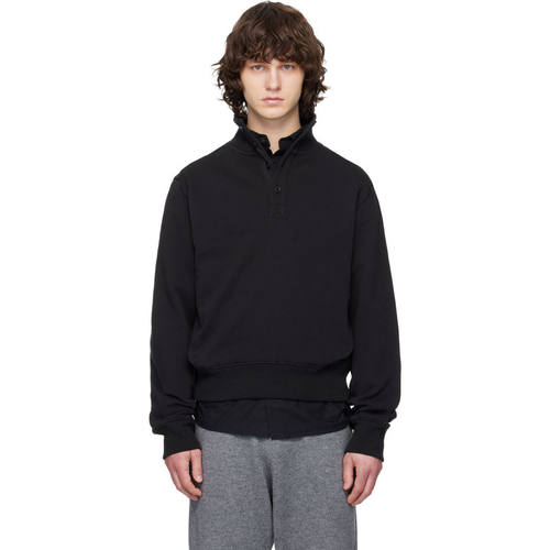 Entire Studios 男士 卫衣 黑色 Port Pullover 套头衫