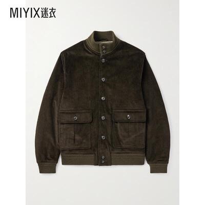 VALSTAR 男款Valstarino 棉混纺灯芯绒带里衬夹克 迷衣时尚