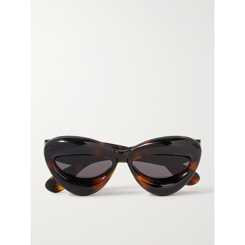 Loewe 女士 太阳镜 Inflated 猫眼醋纤太阳眼镜