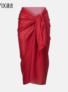 ERES 女款Cabine 棉质薄纱海滩罩衫 迷衣时尚