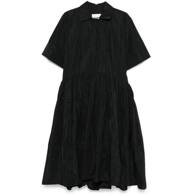 Jil Sander 吉尔·桑达 女士 SS25 中长连衣裙 短袖连衣裙