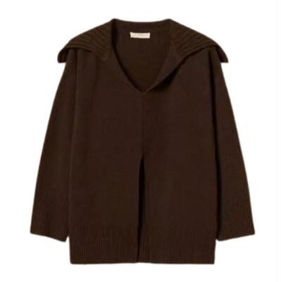 TWINSET 女士 FW26 毛衣 棕色羊毛
