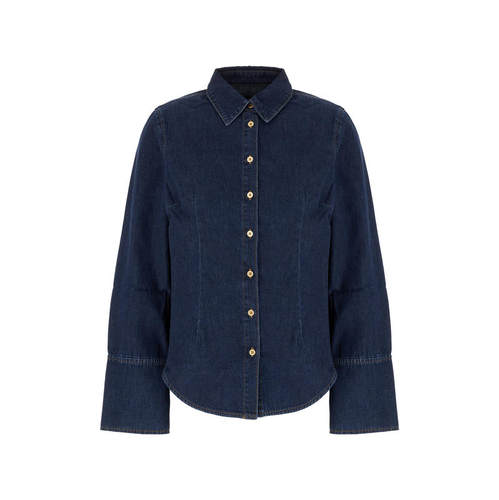 7 For All Mankind 赛文·弗奥曼德 女士 SS26 衬衫 牛仔布